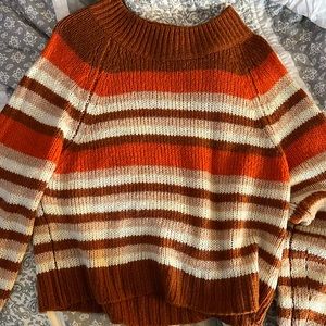 high neck sweater